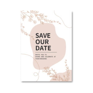 WEA1W40061 喜帖/婚卡