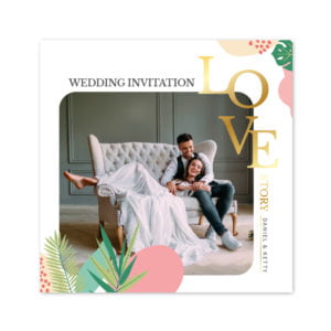 WEA1W10183 喜帖/婚卡